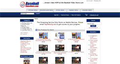 Desktop Screenshot of baseballvideostore.com